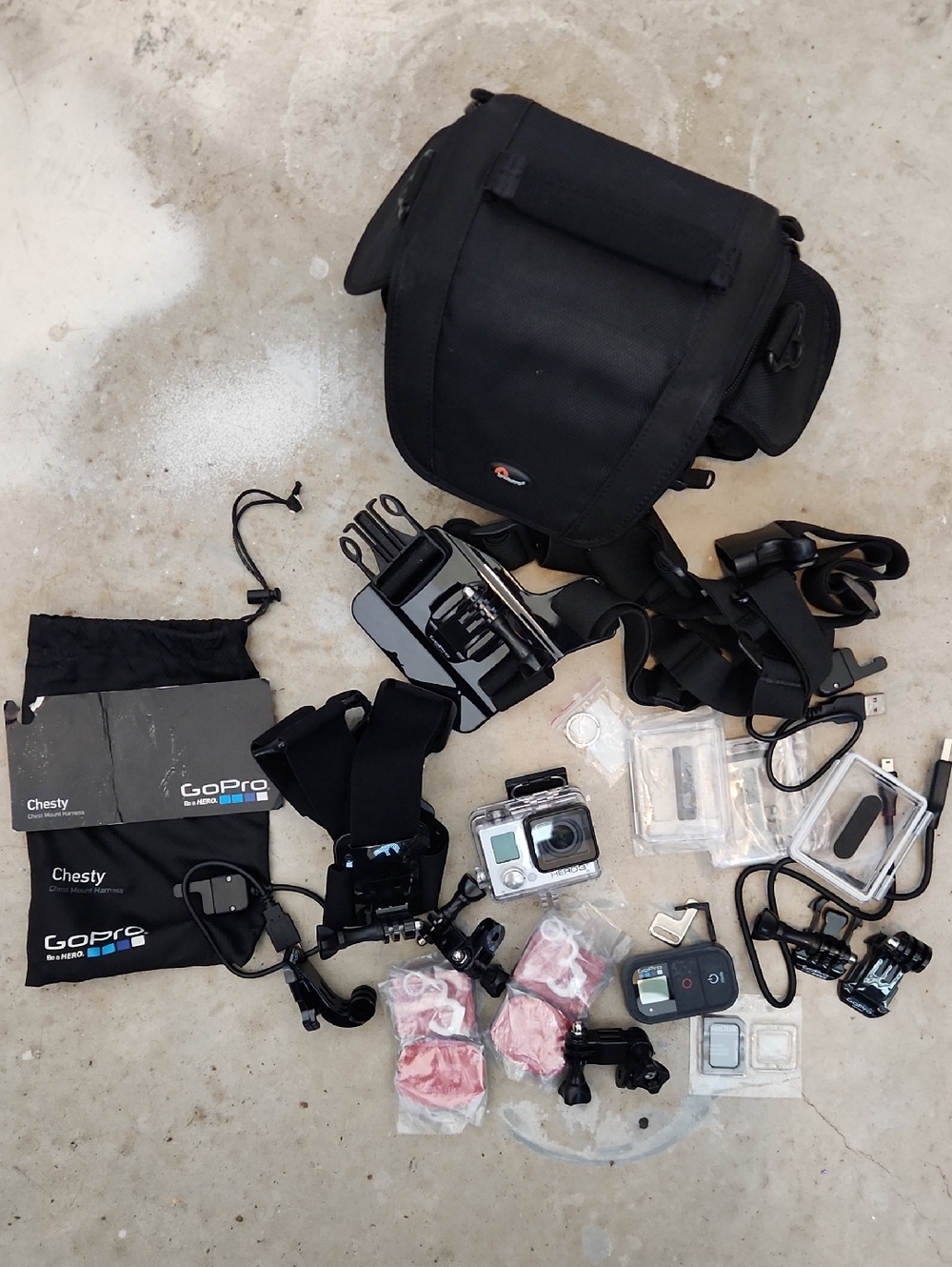 GoPro Hero 3+ with Accessories